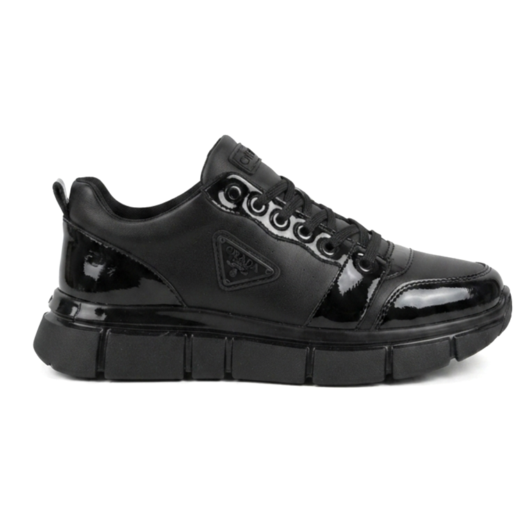 ZRC2629 - Premium Kalite Titan Erkek Siyah Sneaker