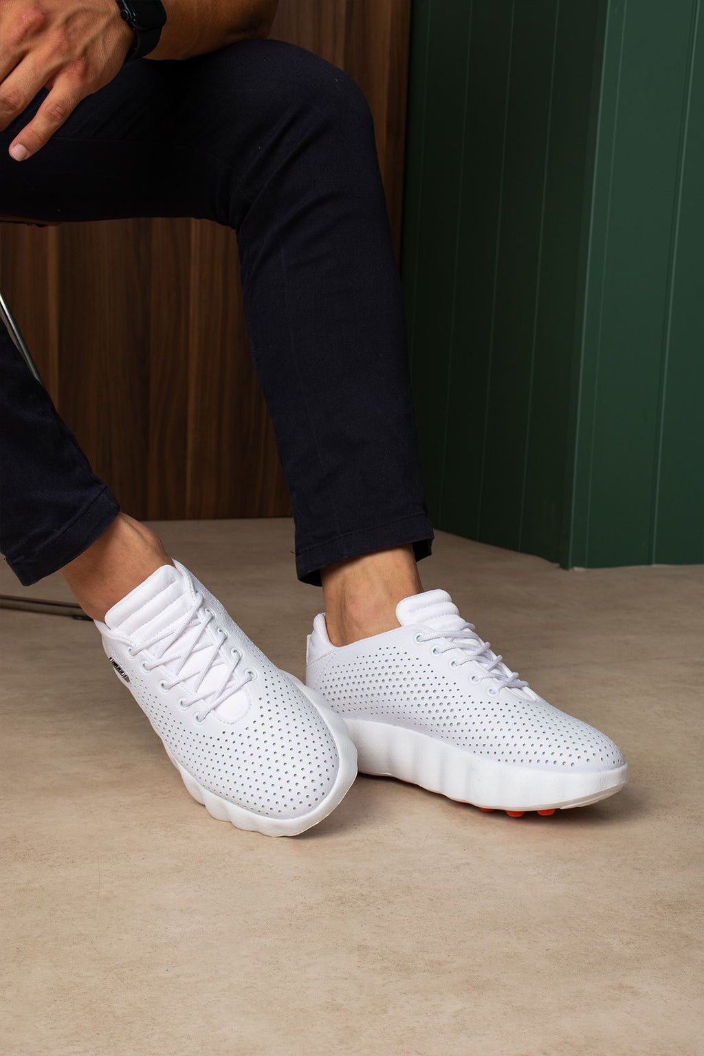 ZRC2631 - Premium Walk Özel Taban Erkek Sneaker Beyaz