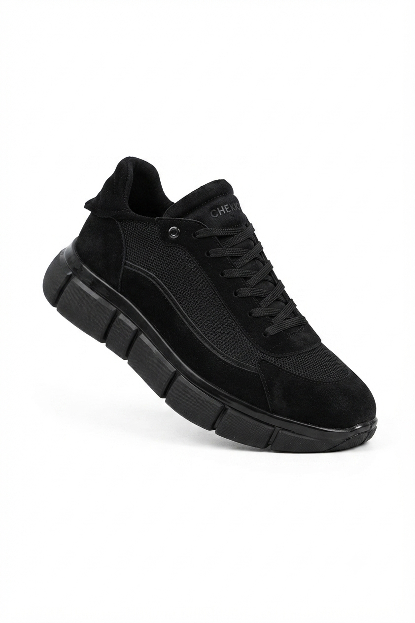ZRC2633 - Premium Exclusive Stride One Erkek Sneakers Siyah
