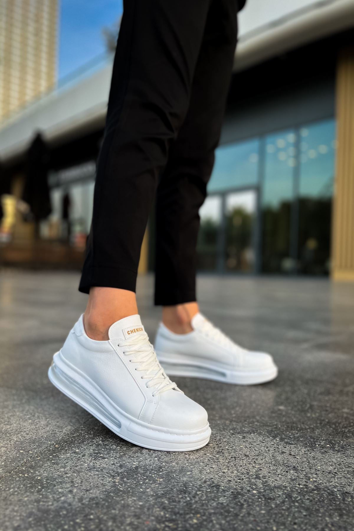 Ariaso Premium Air Taban Erkek Günlük Spor Ayakkabı Beyaz