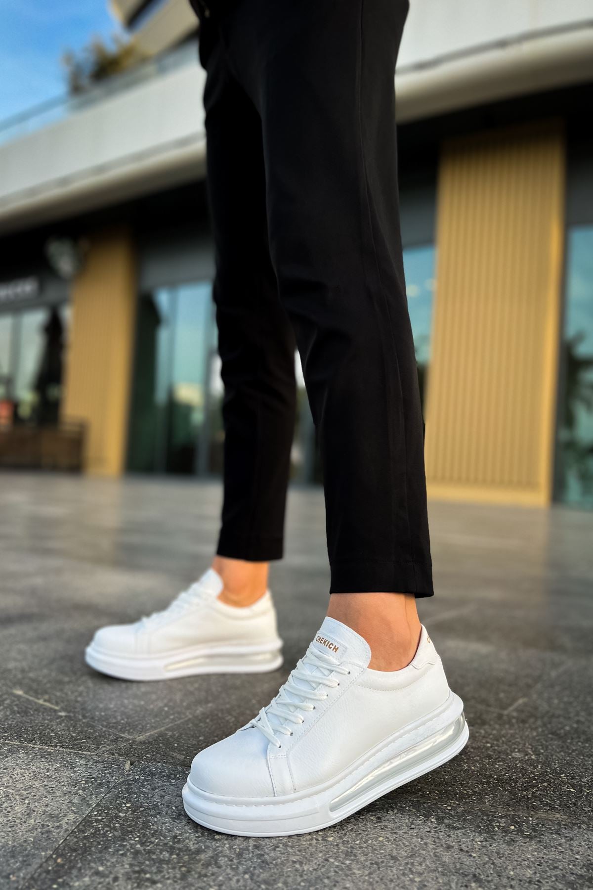 Ariaso Premium Air Taban Erkek Günlük Spor Ayakkabı Beyaz