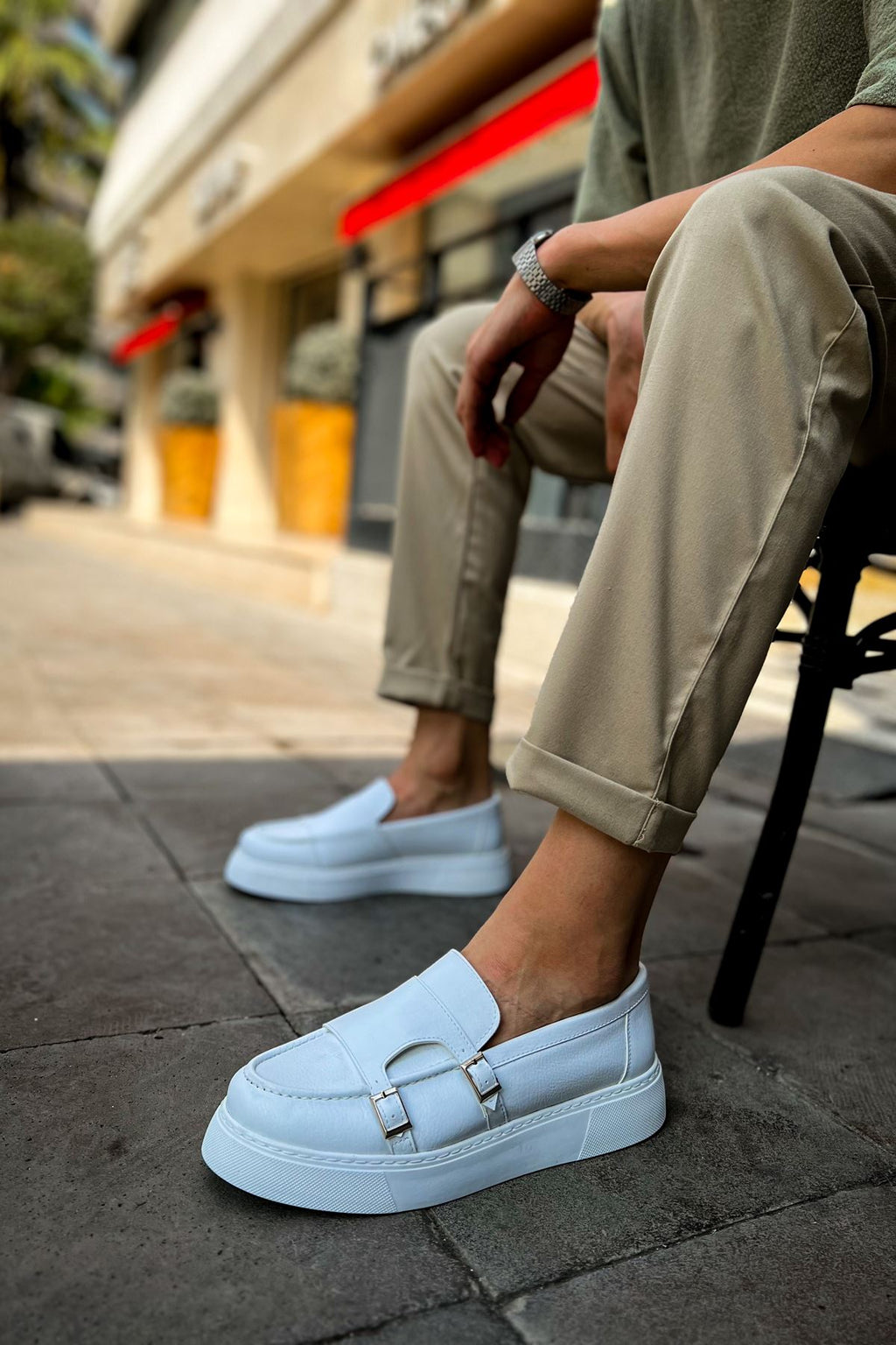 Mancini Premium Erkek Ayakkabı Beyaz