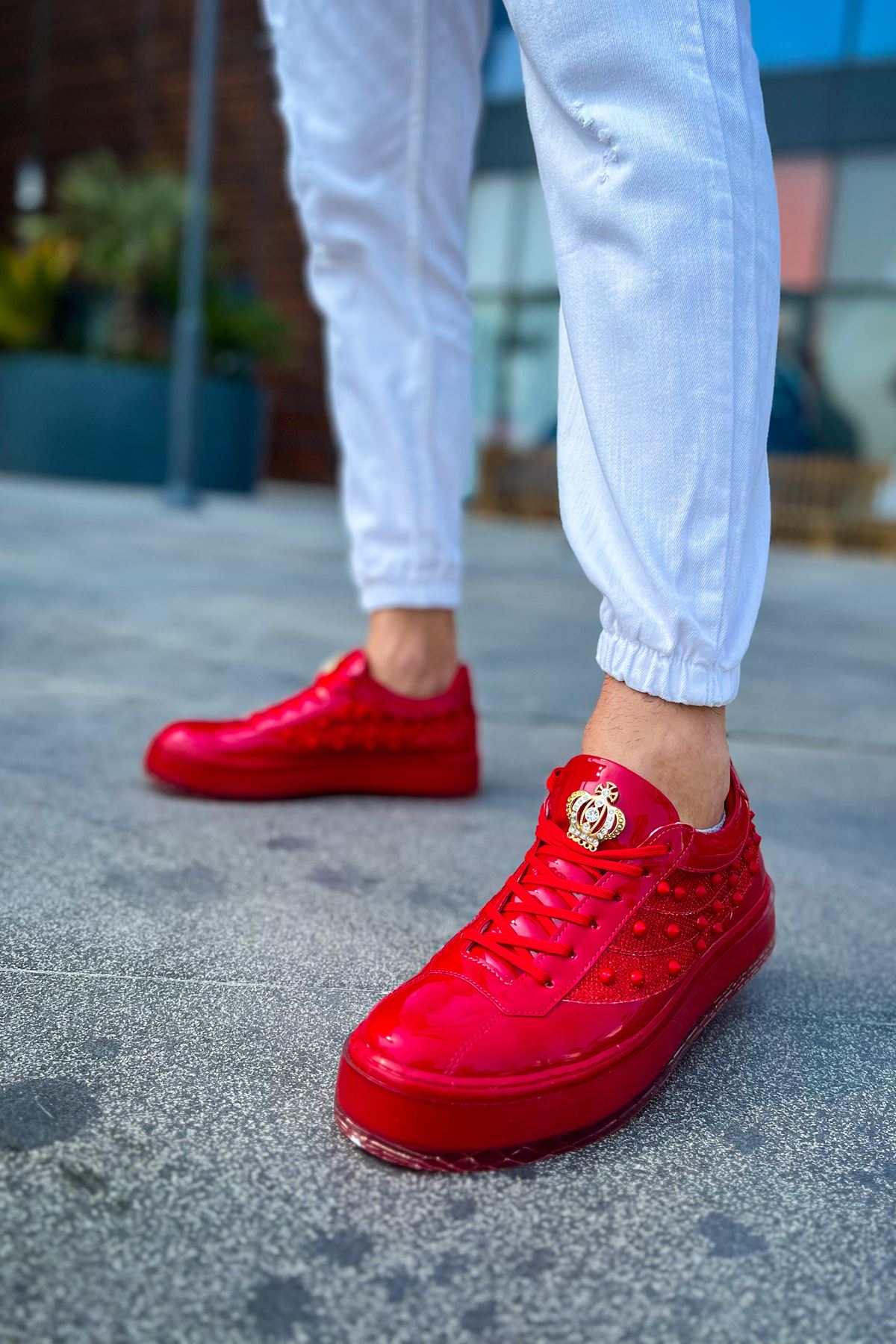 CH975 Erkek Sneaker Kırmızı