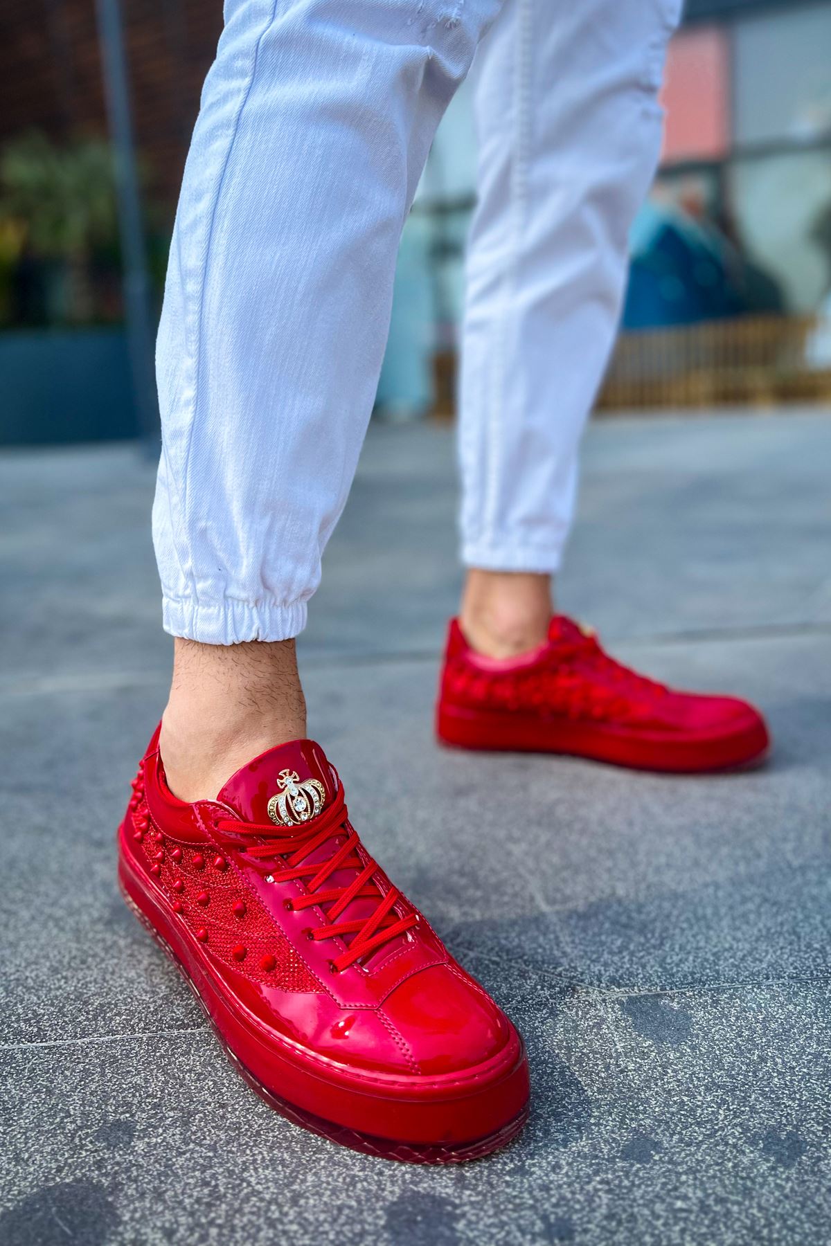CH975 Erkek Sneaker Kırmızı