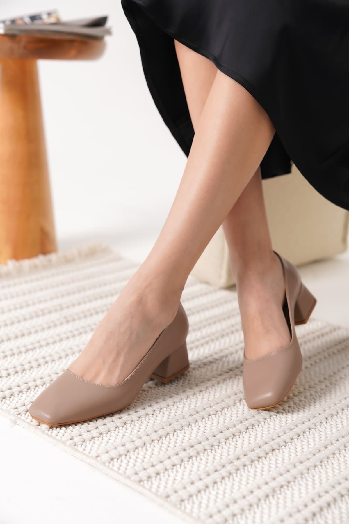 Clay Premium Matte Mink Women's High Heel Stiletto