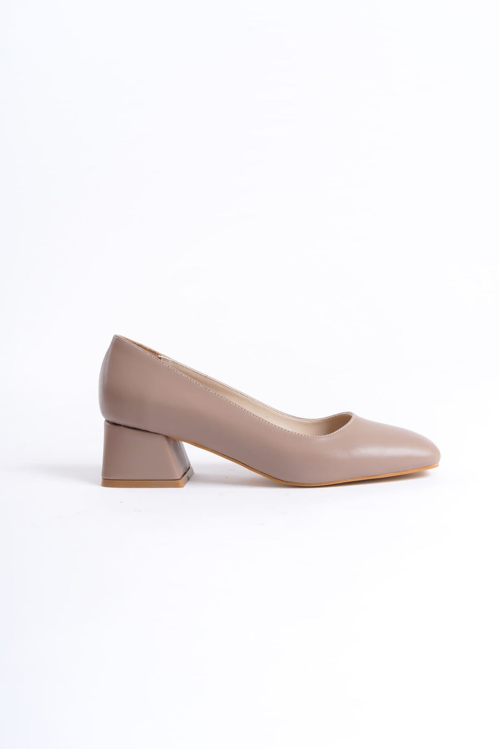 Clay Premium Mat Vizon Kadın Topuklu Stiletto 5 Cm