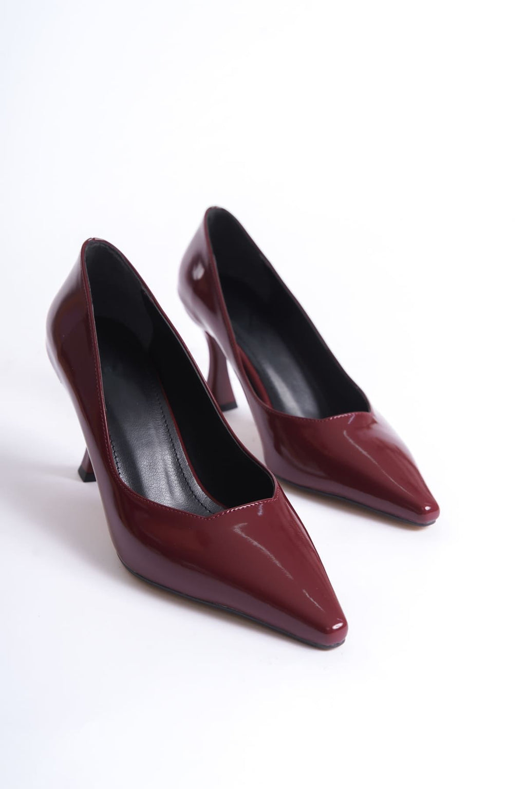 Cordelia Premium Bordo Rugan Stiletto 7 cm