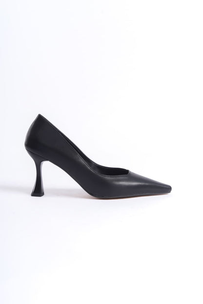 Cordelia Premium Women's Matte Black Stiletto