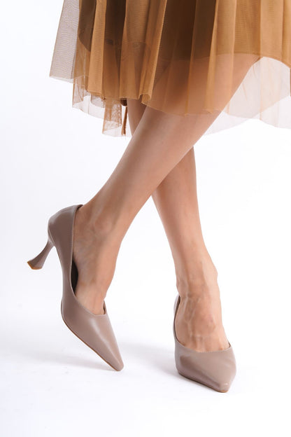 Cordelia Premium Women's Matte Mink Stiletto