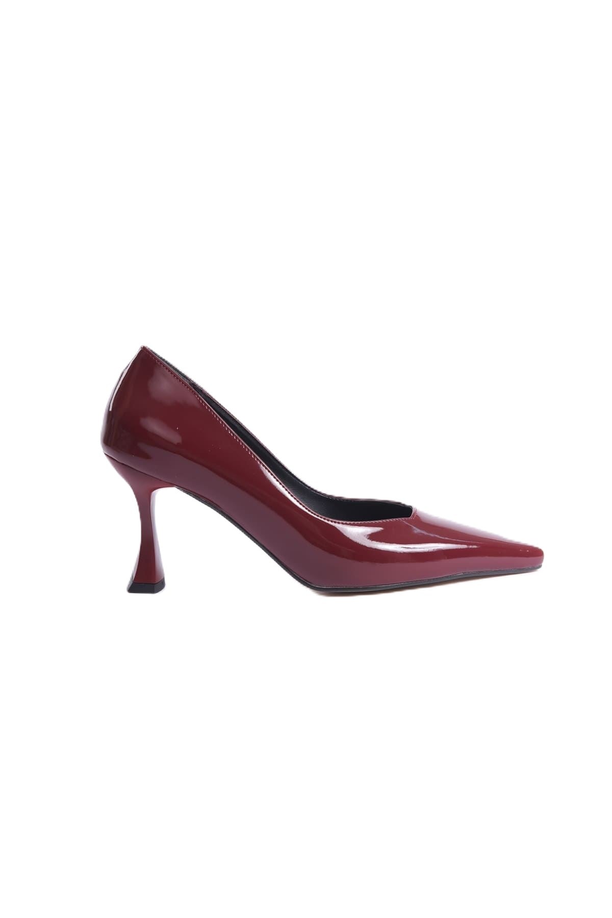 Cordelia Premium Bordo Rugan Stiletto 7 cm
