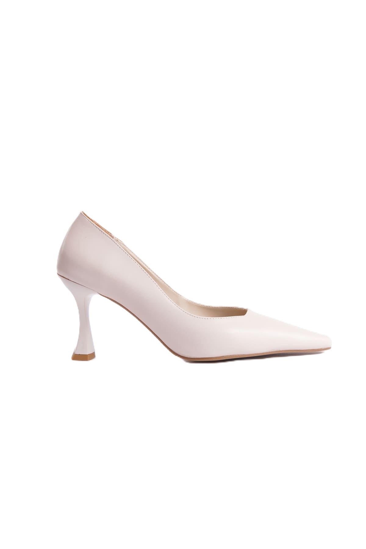 Cordelia Premium Mat Bej Stiletto 7 cm