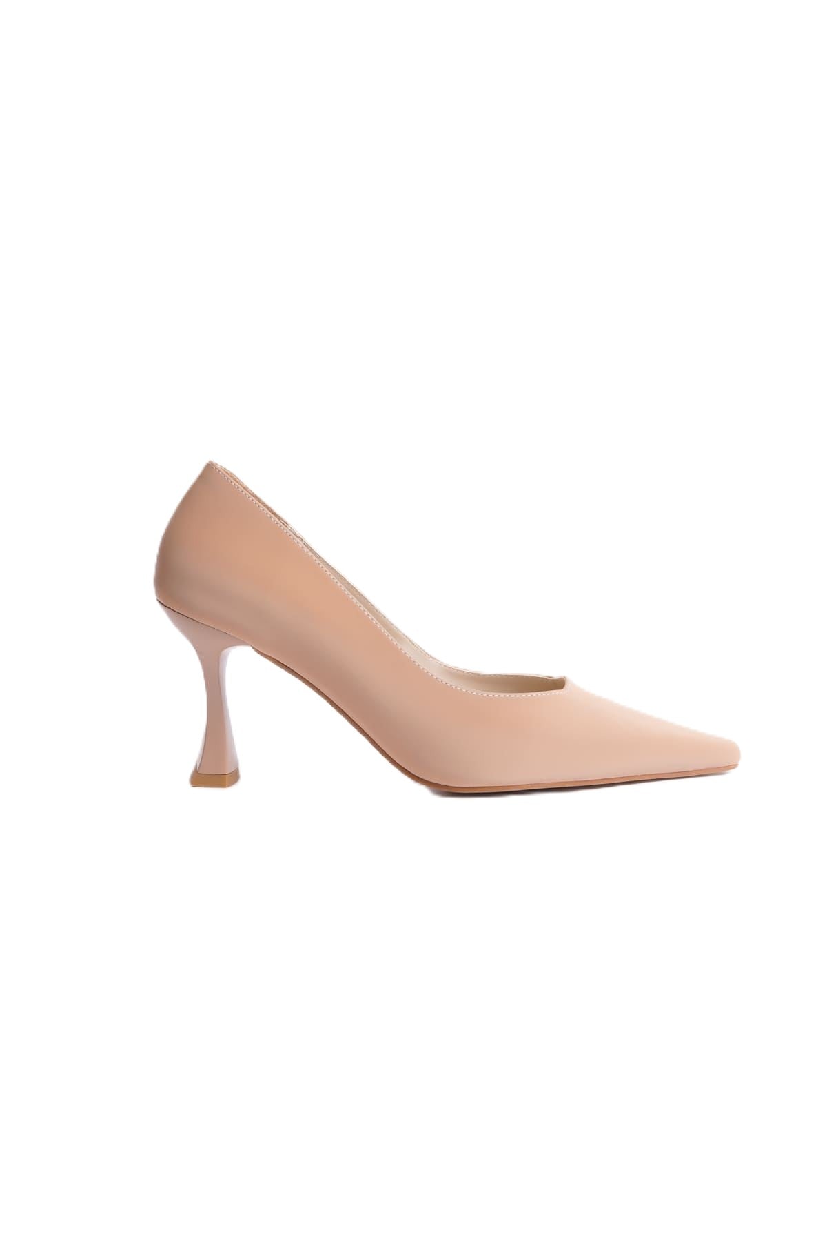 Cordelia Premium Nude Saten Stiletto 7 cm
