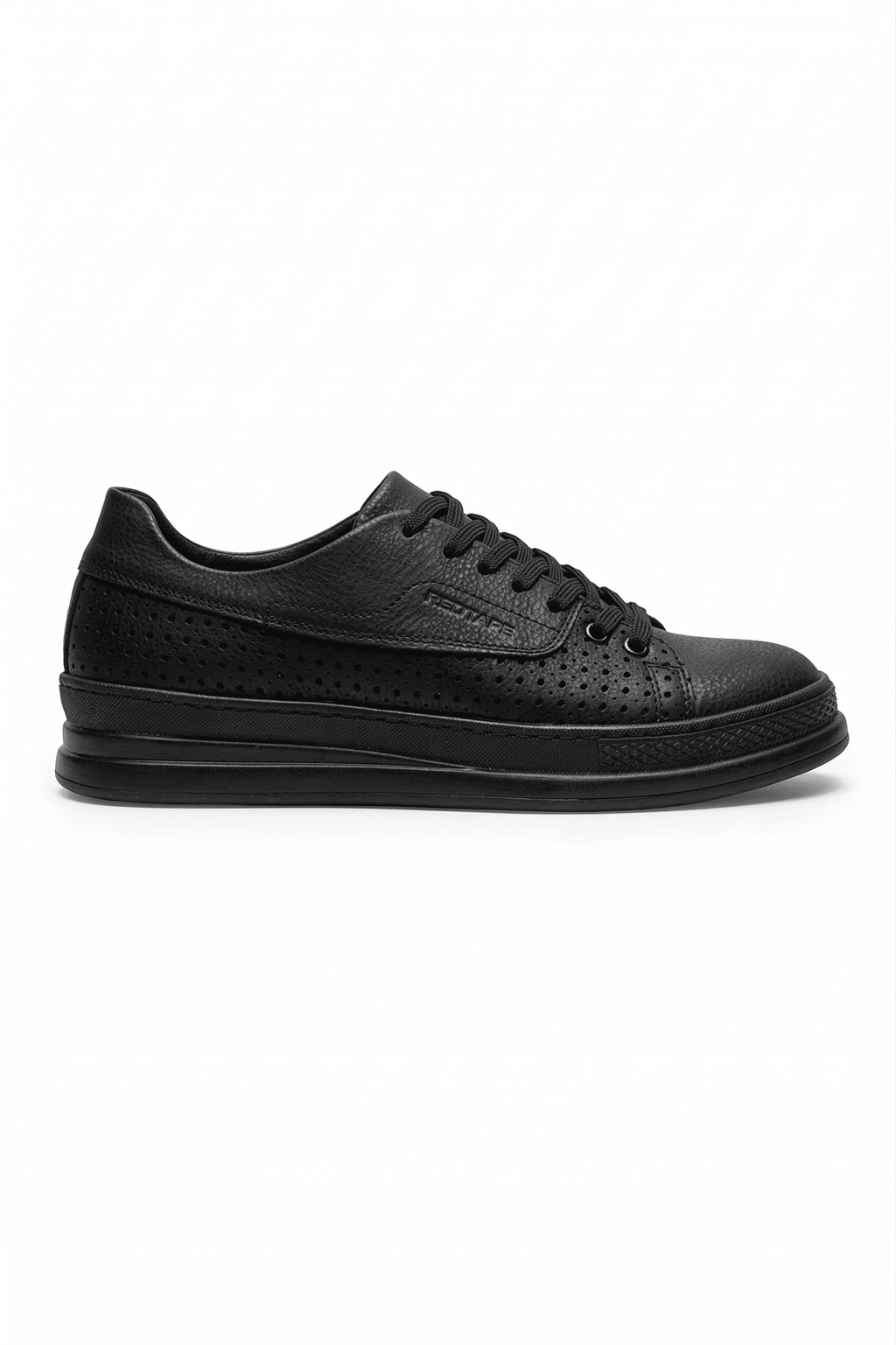 Cowien Premium Erkek Tarz Bağcıklı Sneaker Siyah