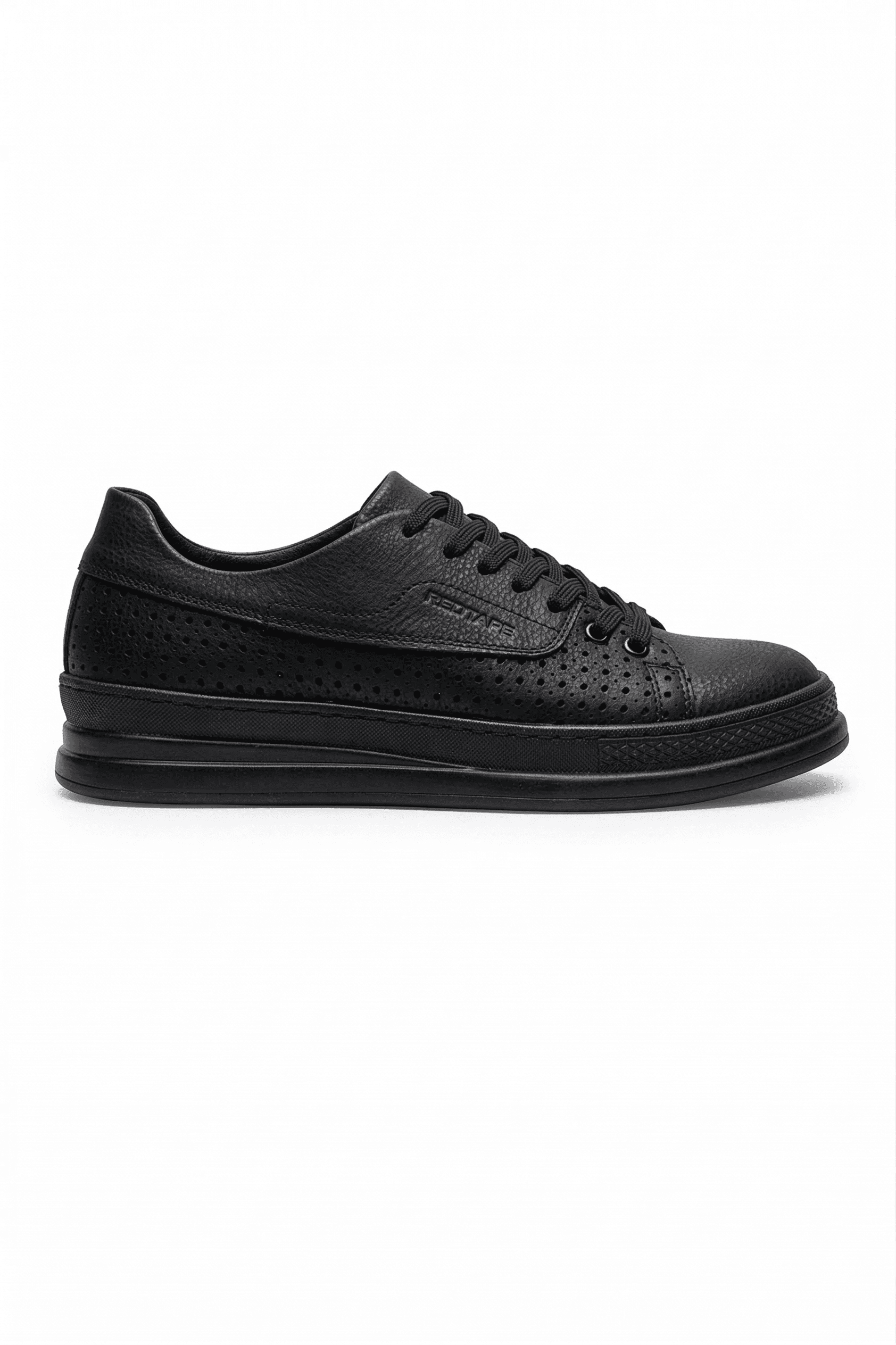 Cowien Premium Erkek Tarz Bağcıklı Sneaker Siyah