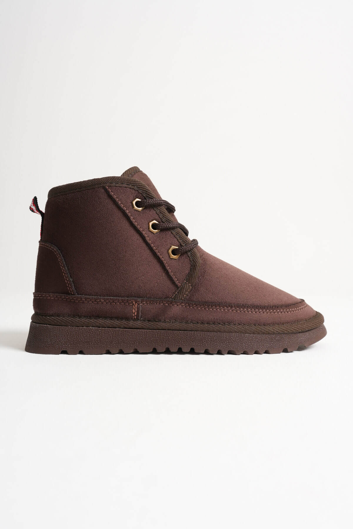 Daria Premium Women's Winter Fur Boots in Bitter Coffee