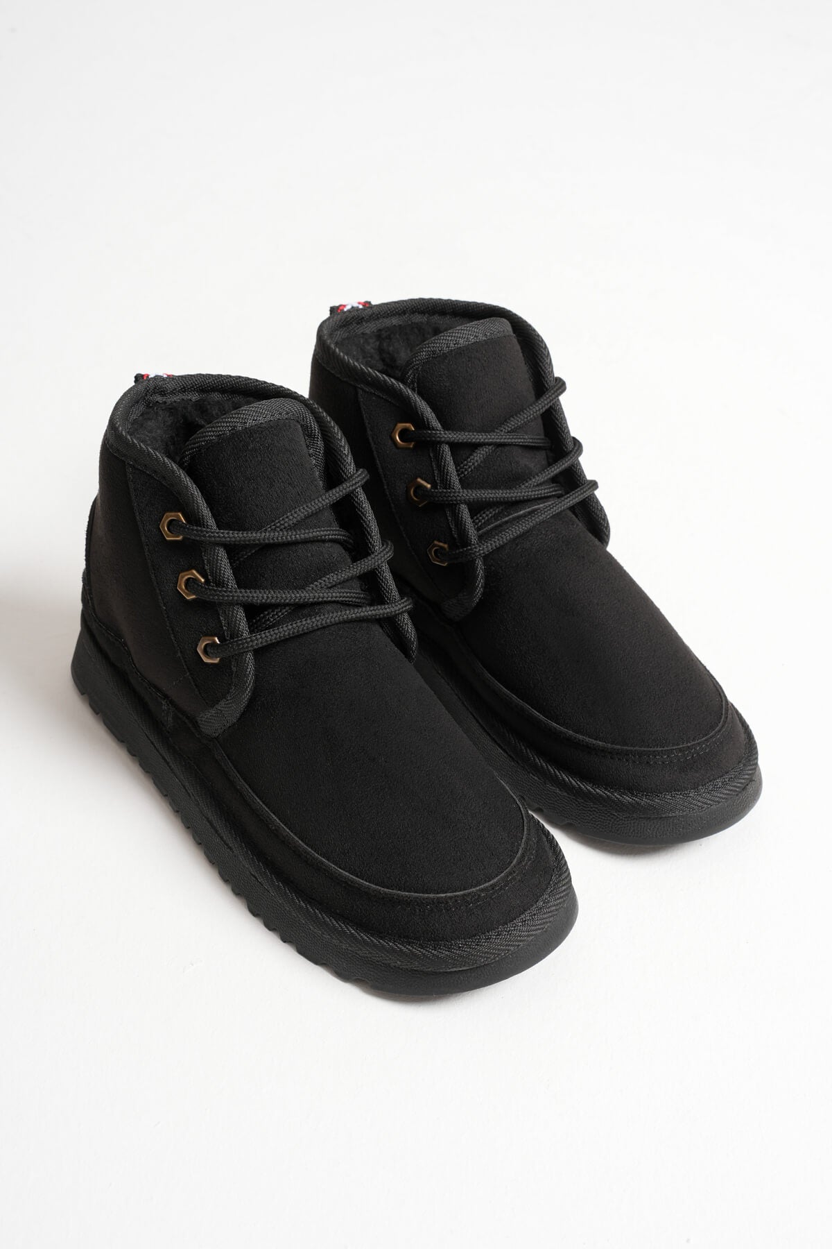 Daria Premium Women's Winter Black Fur Lined Boots