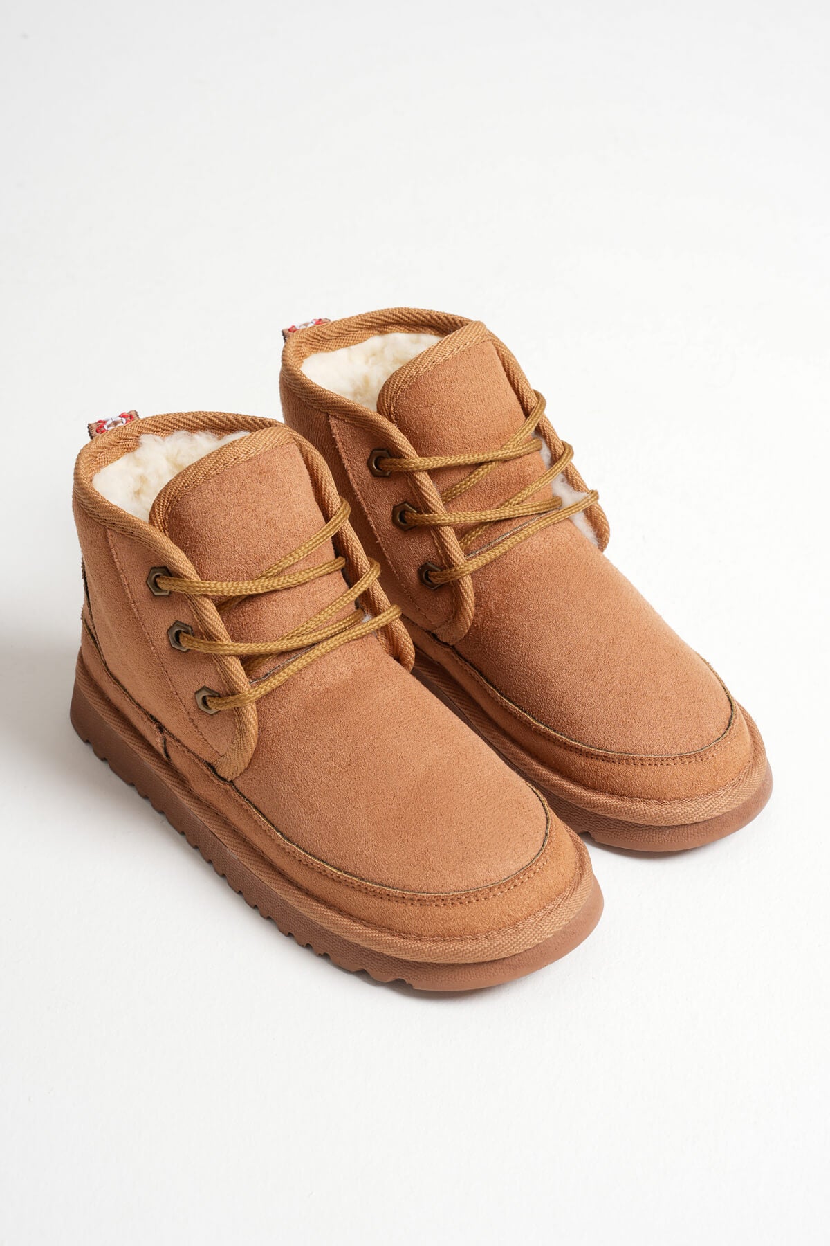 Daria Premium Women's Winter Tan Fur Lined Boots