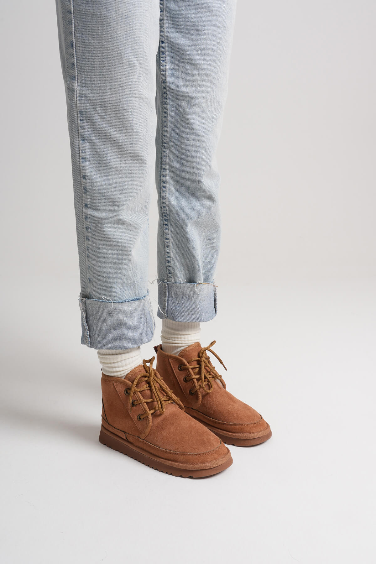 Daria Premium Women's Winter Tan Fur Lined Boots