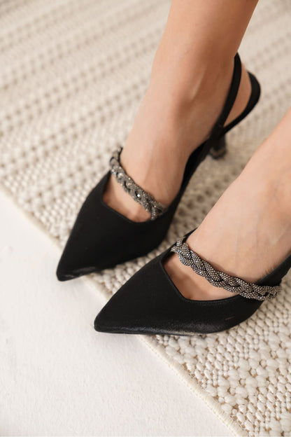 Drey Premium Black Women's High Heels