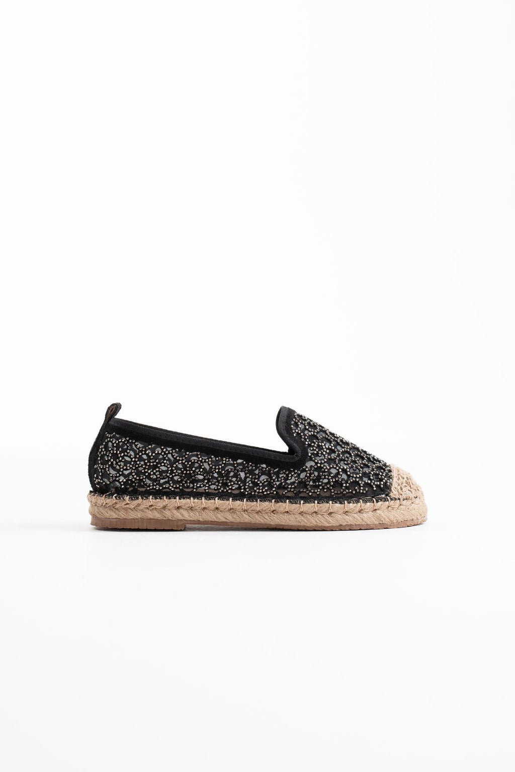 Dune Premium Kadın Siyah Espadril Ayakkabı