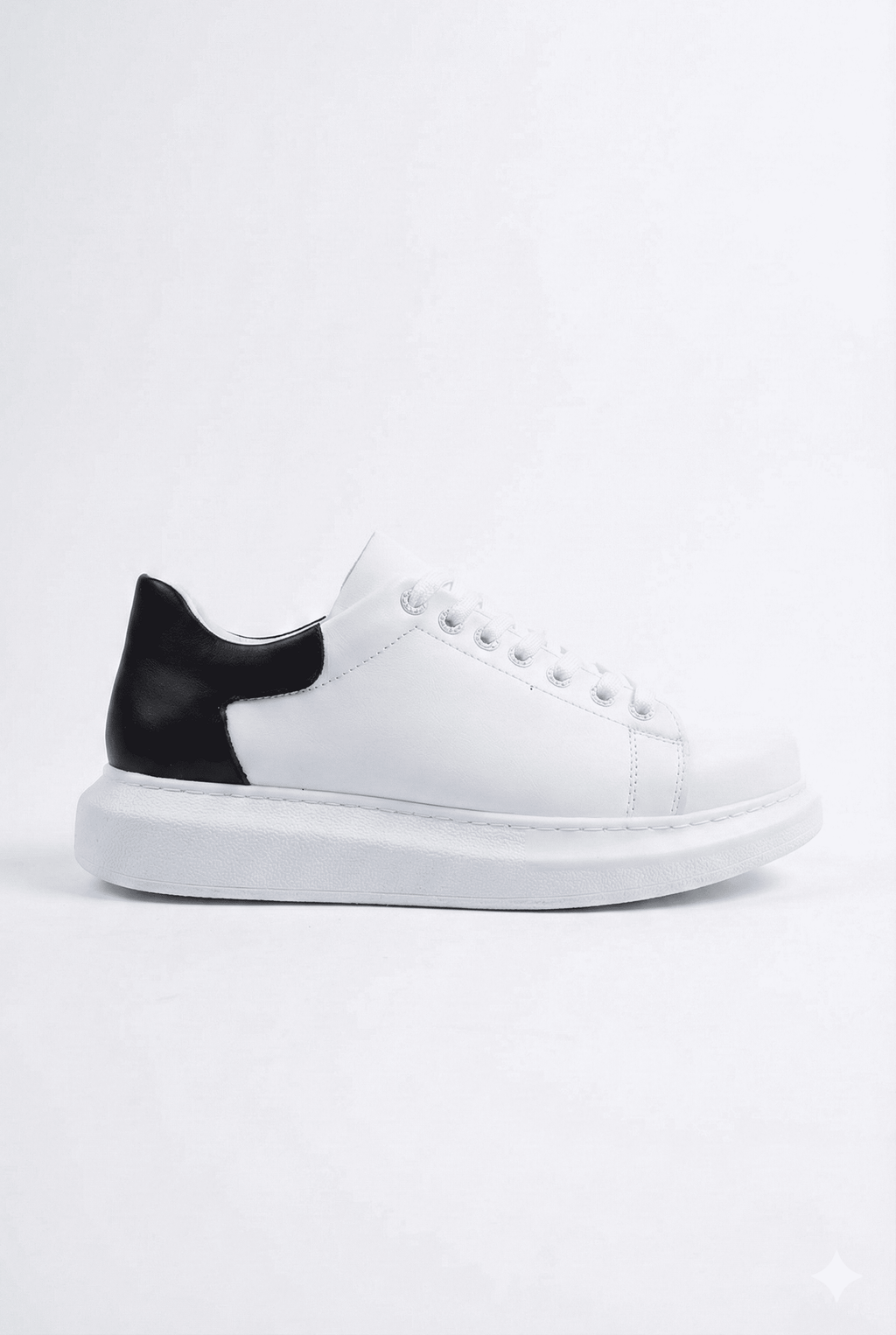 Estrella Premium Erkek Sneaker Beyaz Siyah