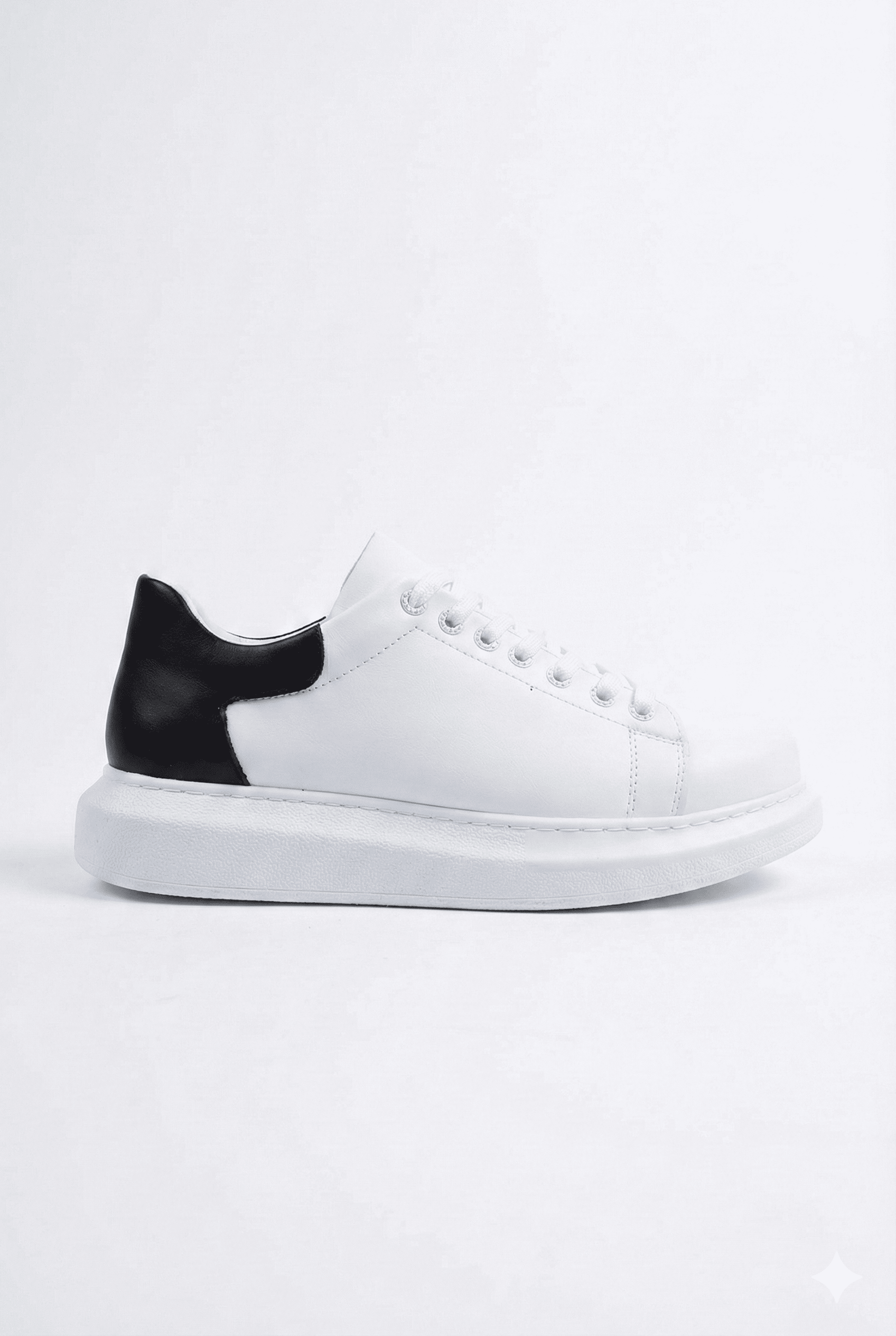 Estrella Premium Erkek Sneaker Beyaz Siyah