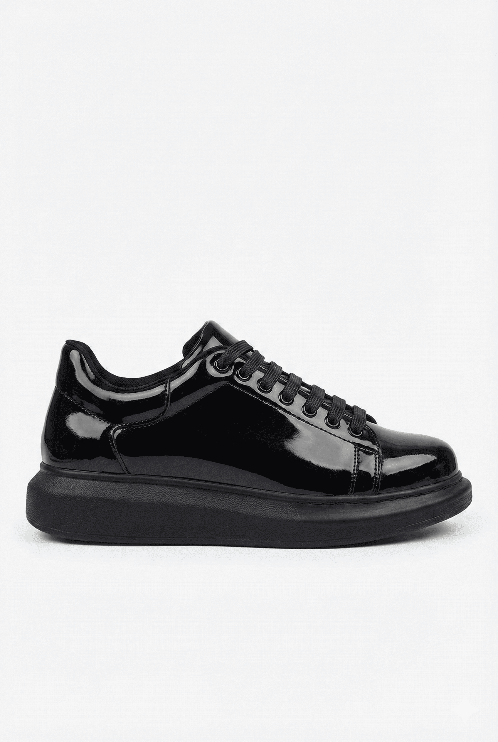 Estrella Premium Erkek  Sneaker Siyah Rugan