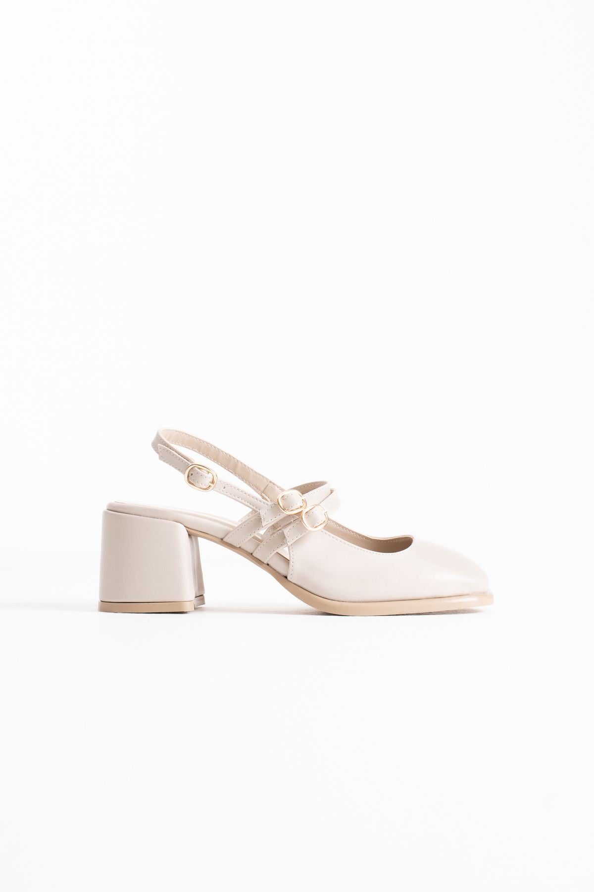 Faye Premium Beige Women's High Heels