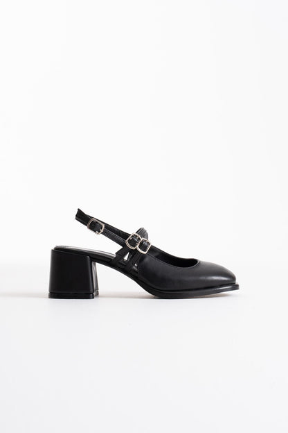 Faye Premium Black Women's High Heels