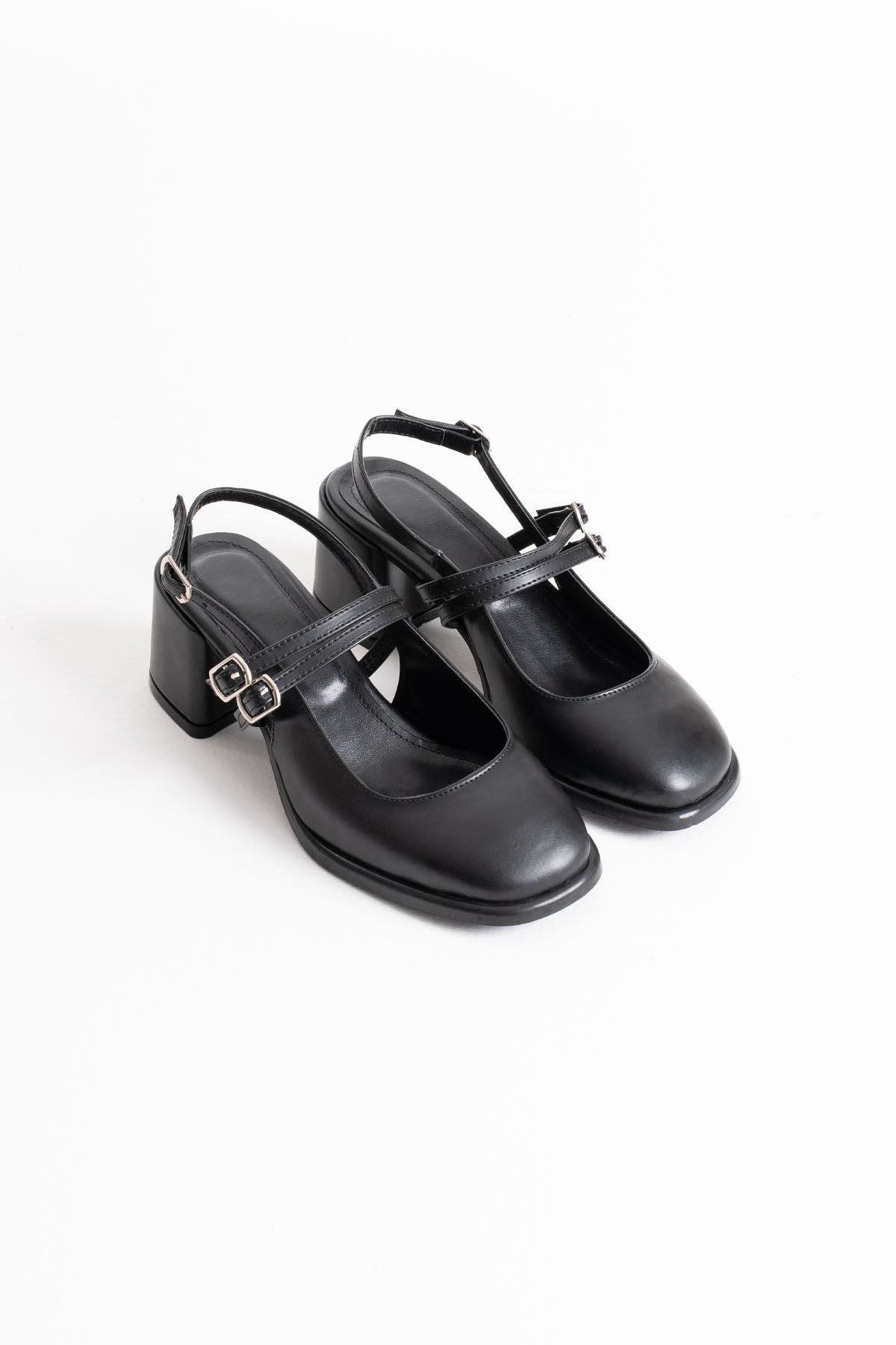 Faye Premium Black Women's High Heels