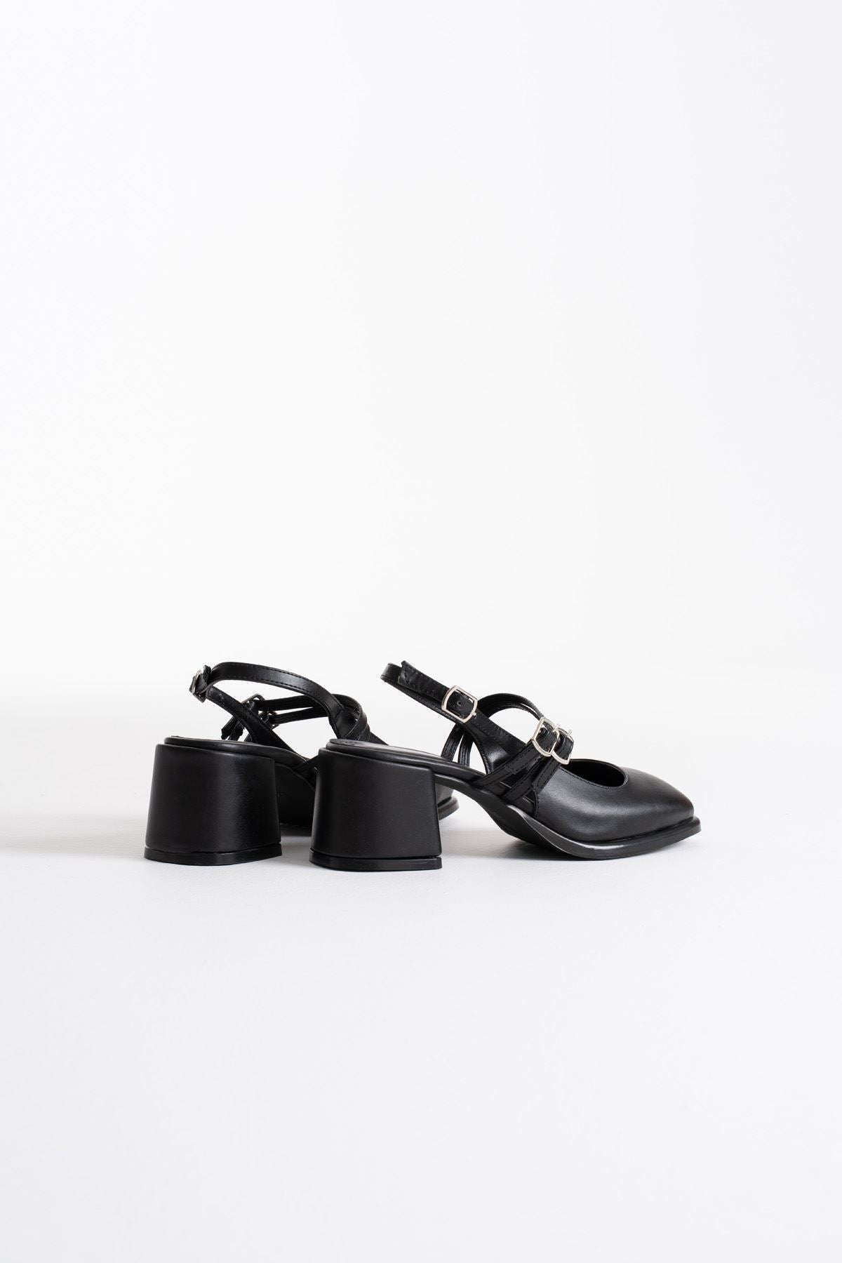 Faye Premium Black Women's High Heels