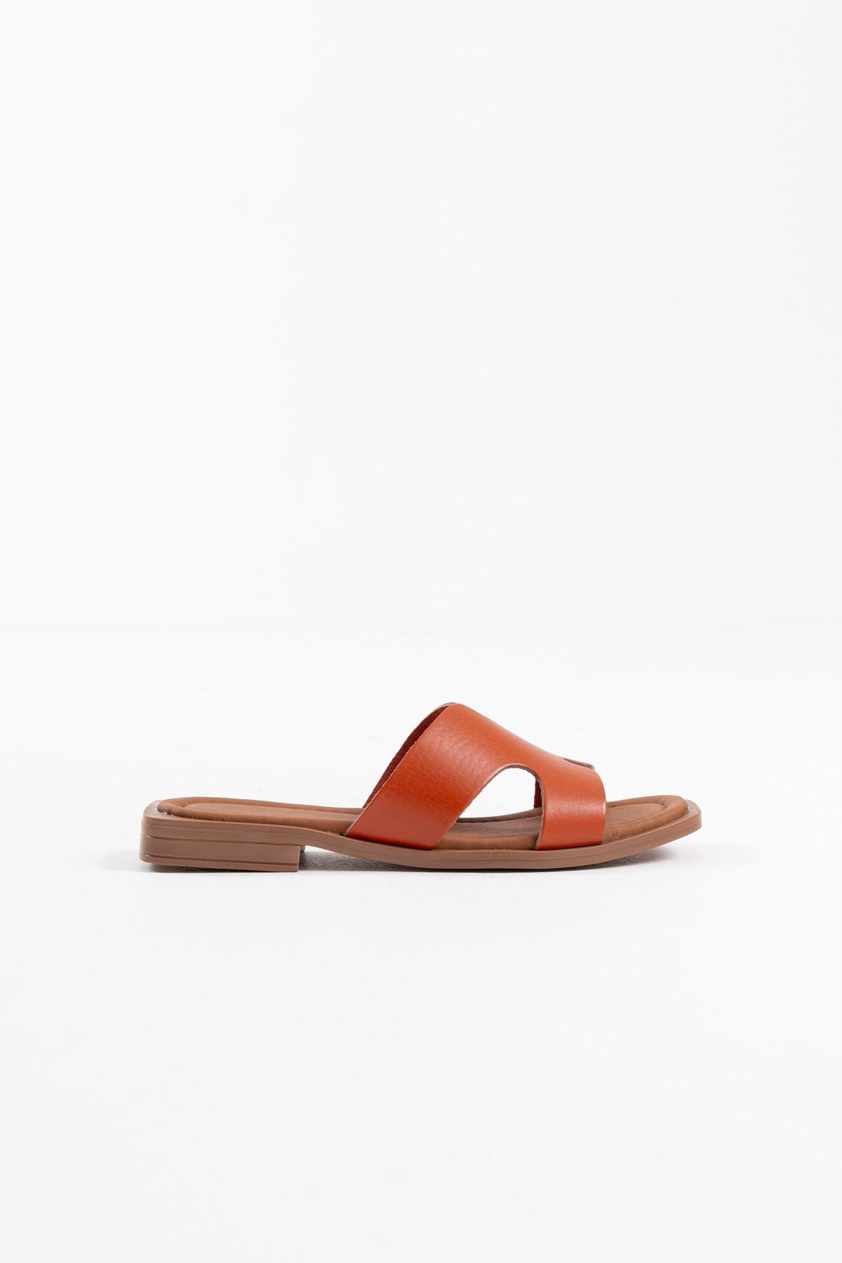 Fergei Premium Tile Genuine Leather Slippers