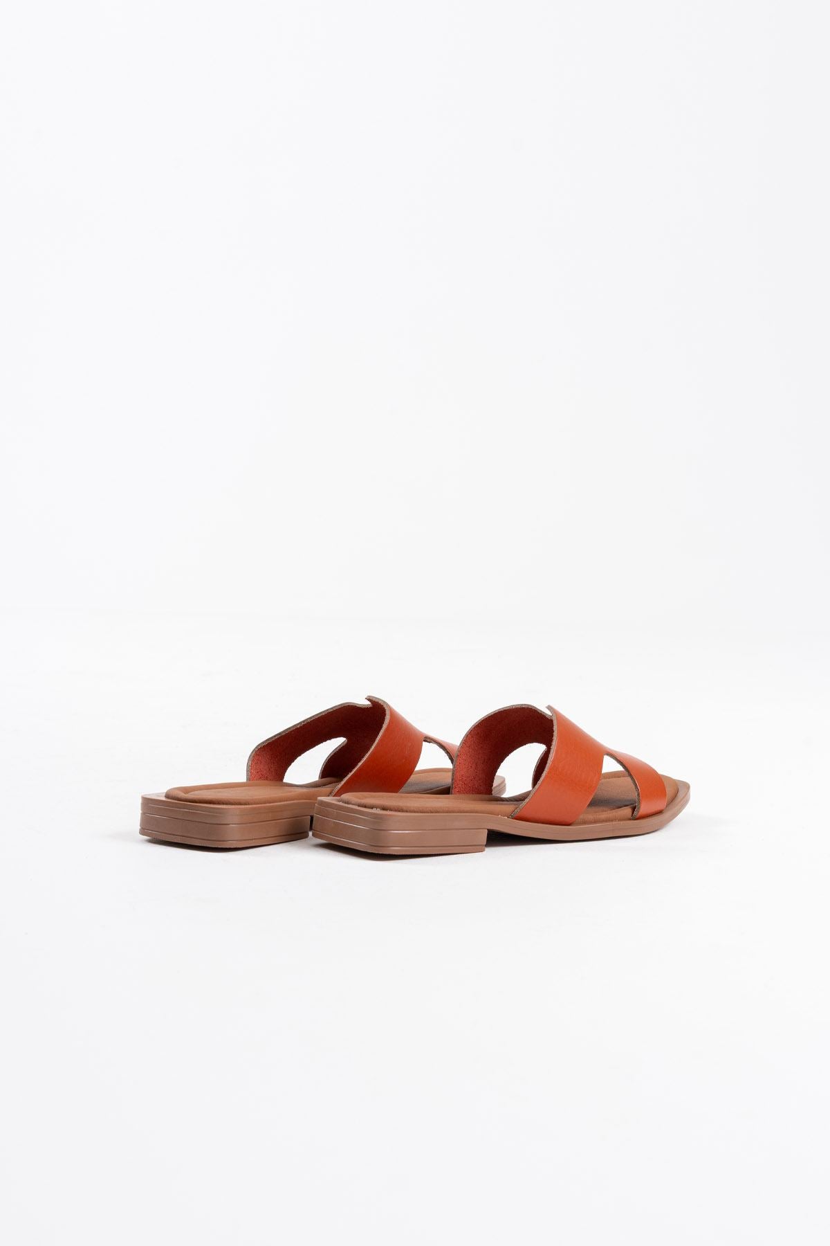 Fergei Premium Tile Genuine Leather Slippers