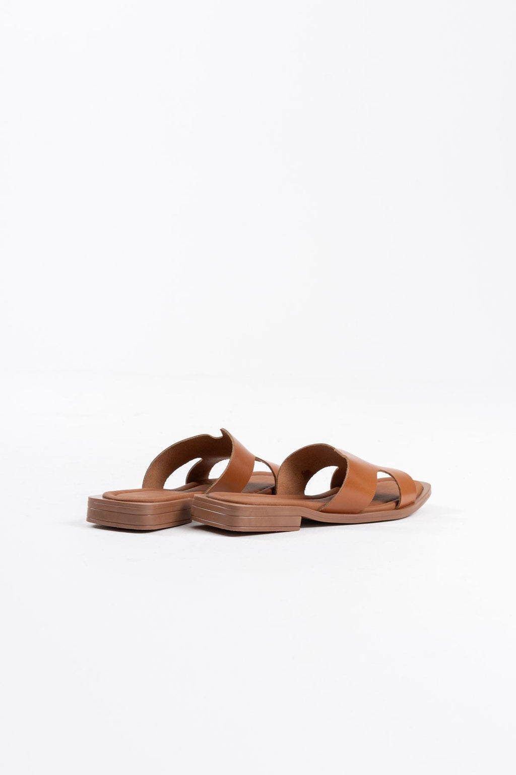 Fergei Premium Tan Genuine Leather Slippers