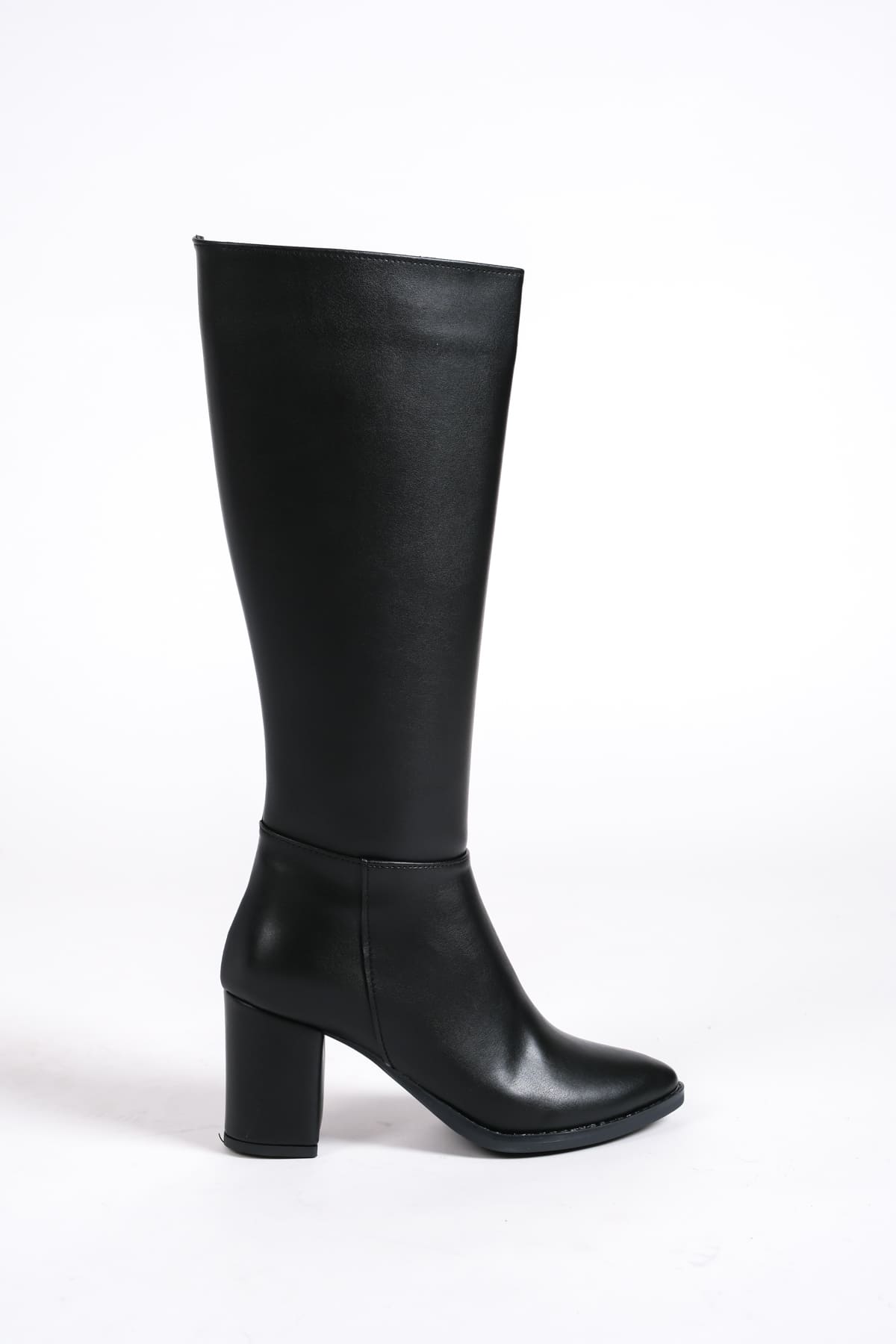 FIORELLA Laceless Zippered Orthopedic Women's Boots - Black 