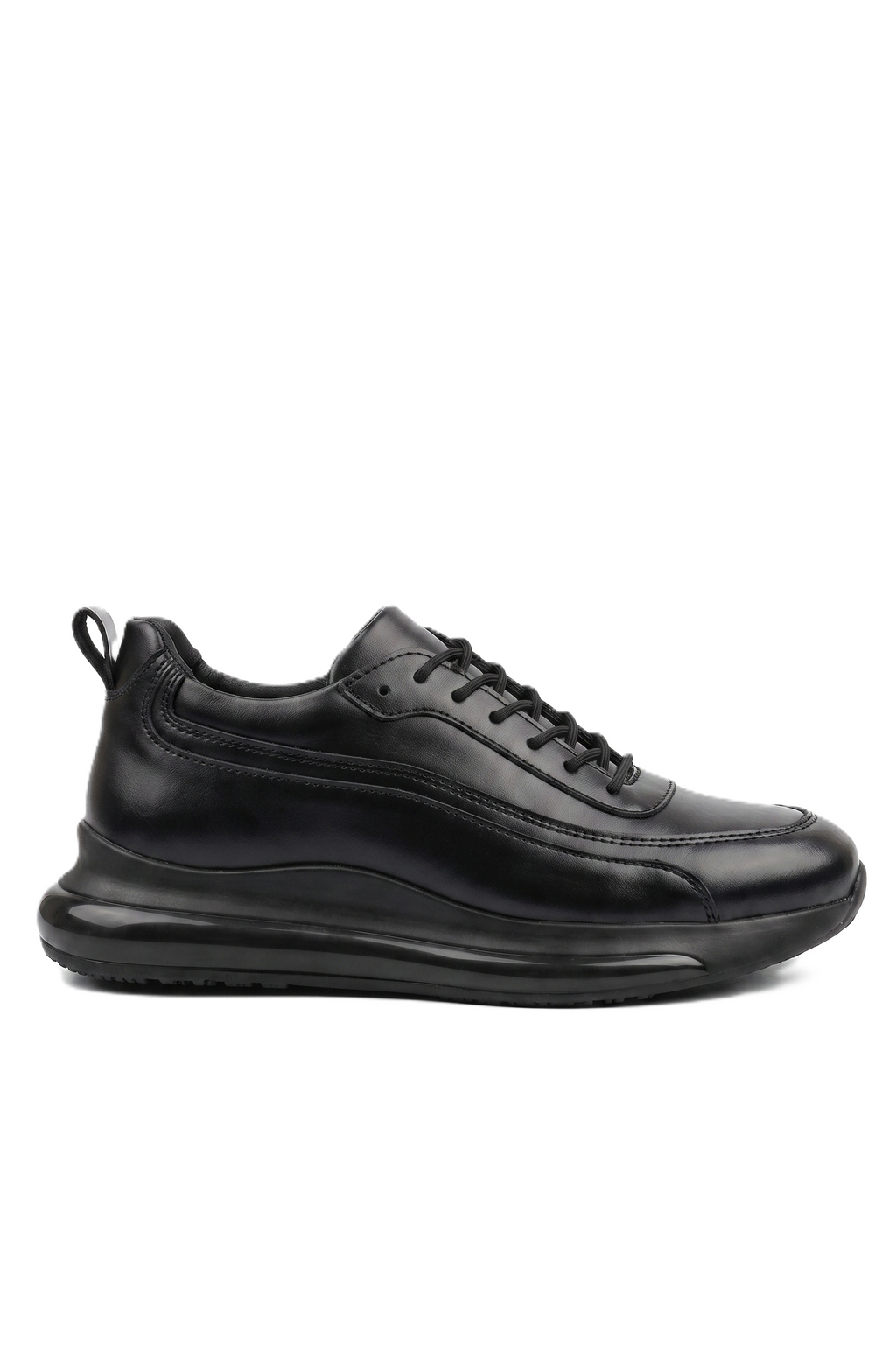 ZRC2419 Premium Özel Taban Erkek Sneaker Siyah