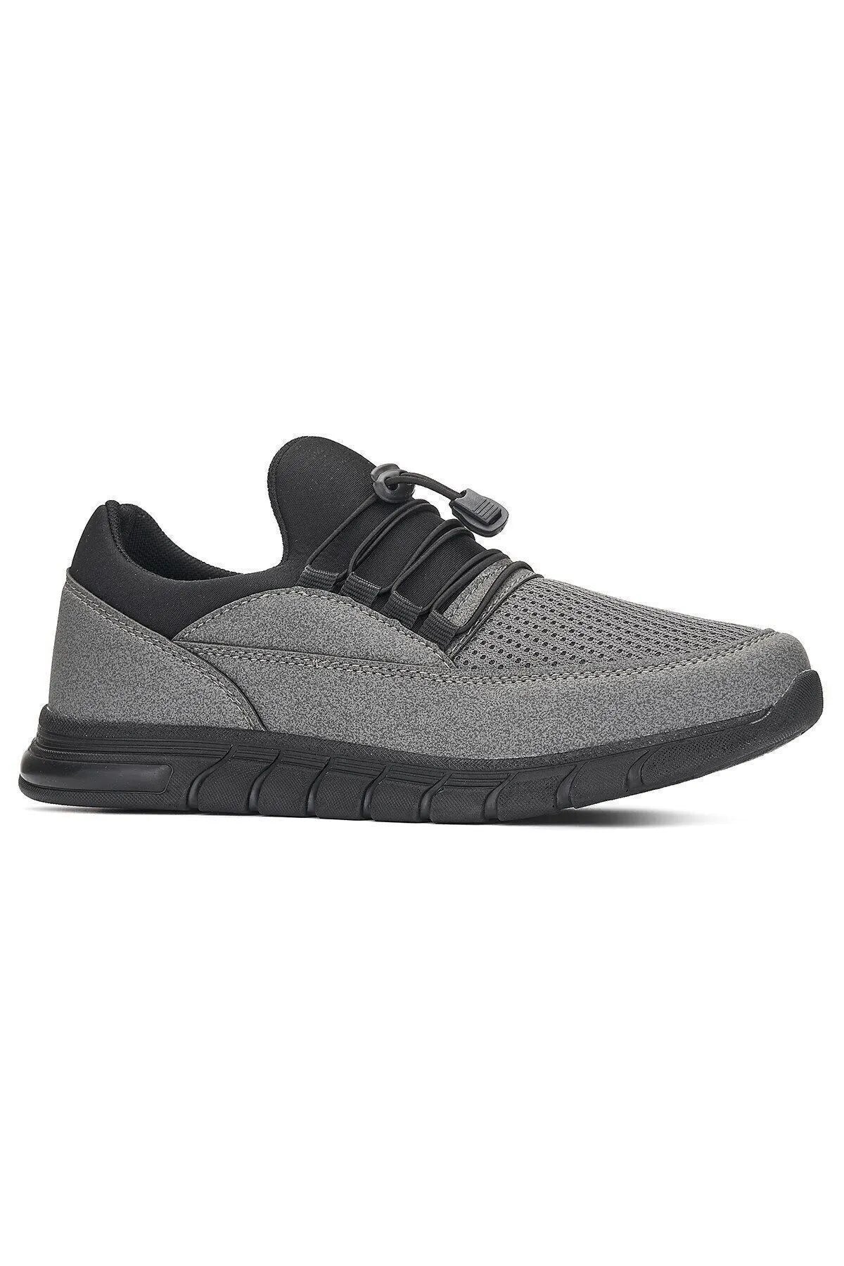 Class Casual Comfortable Laceless Men's Sports and Walking Shoes Smoke