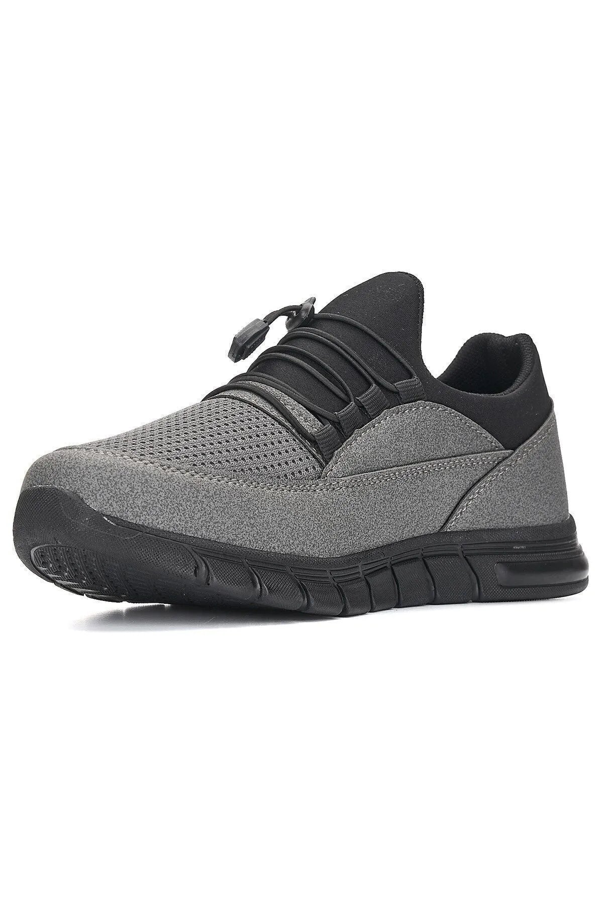 Class Casual Comfortable Laceless Men's Sports and Walking Shoes Smoke