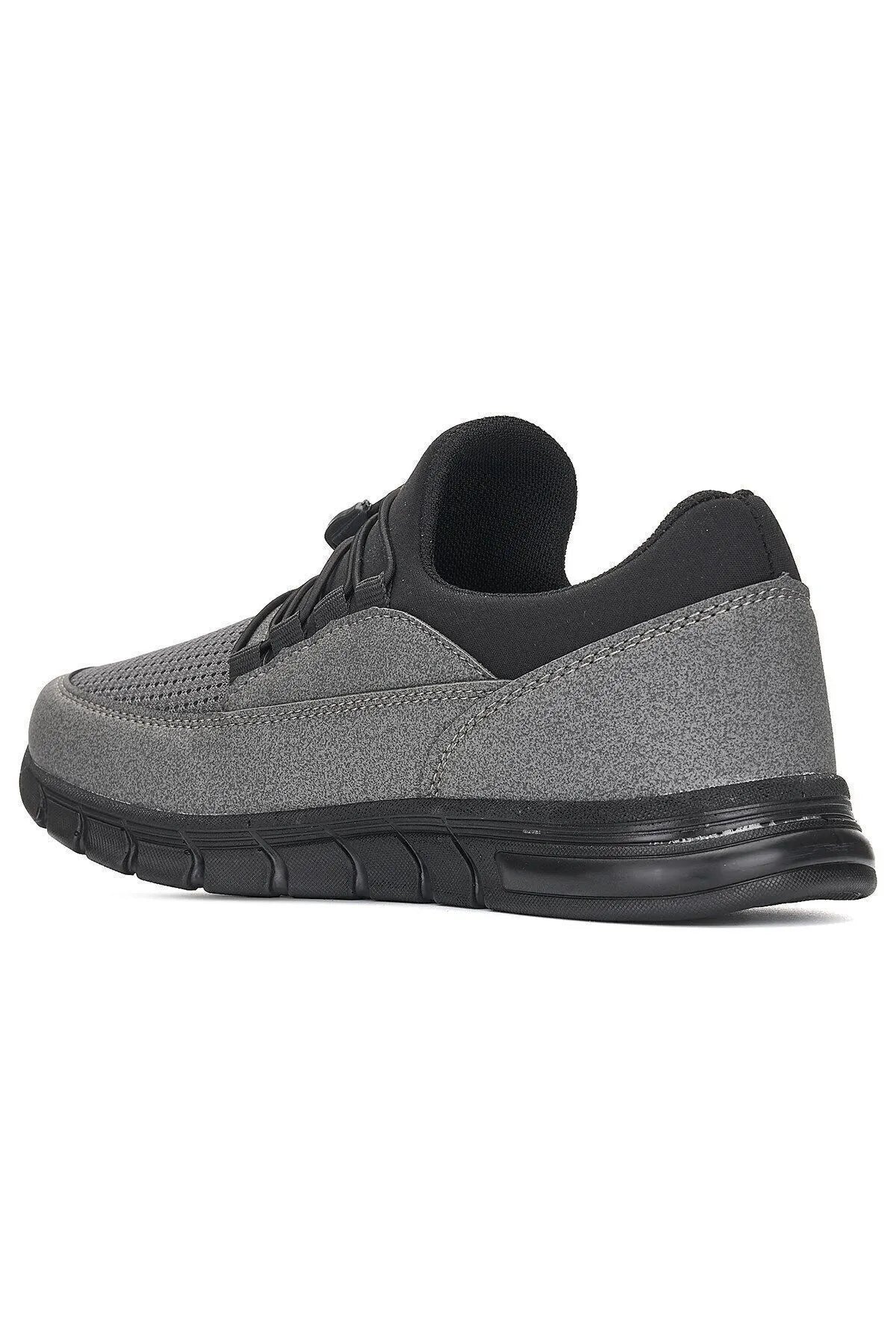 Class Casual Comfortable Laceless Men's Sports and Walking Shoes Smoke