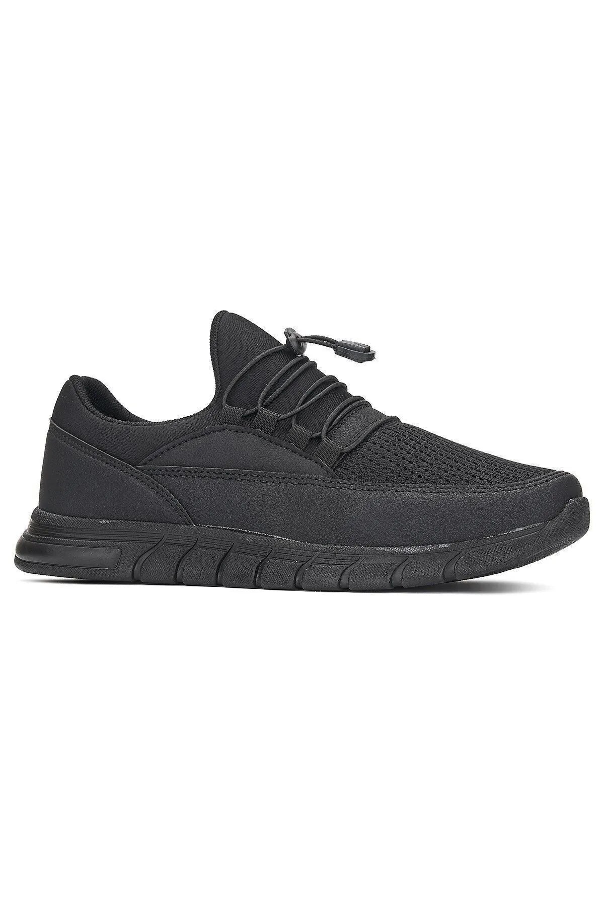Class Casual Comfortable Laceless Men's Sports and Walking Shoes Black