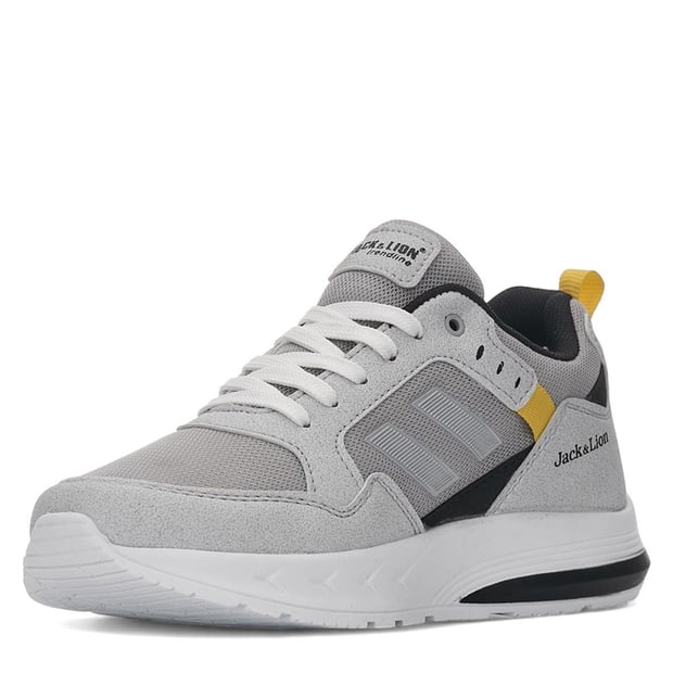 Pedro Triko Detaylı Rahat Gri Erkek Sneaker