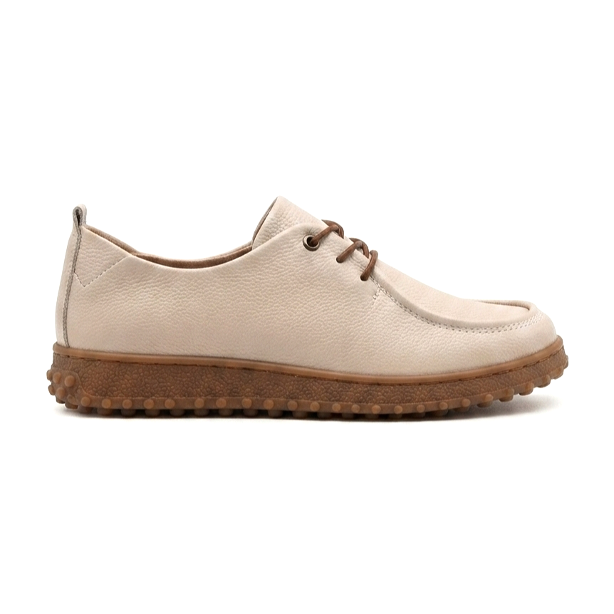 Guot Bej Bağcıklı Günlük Babet
