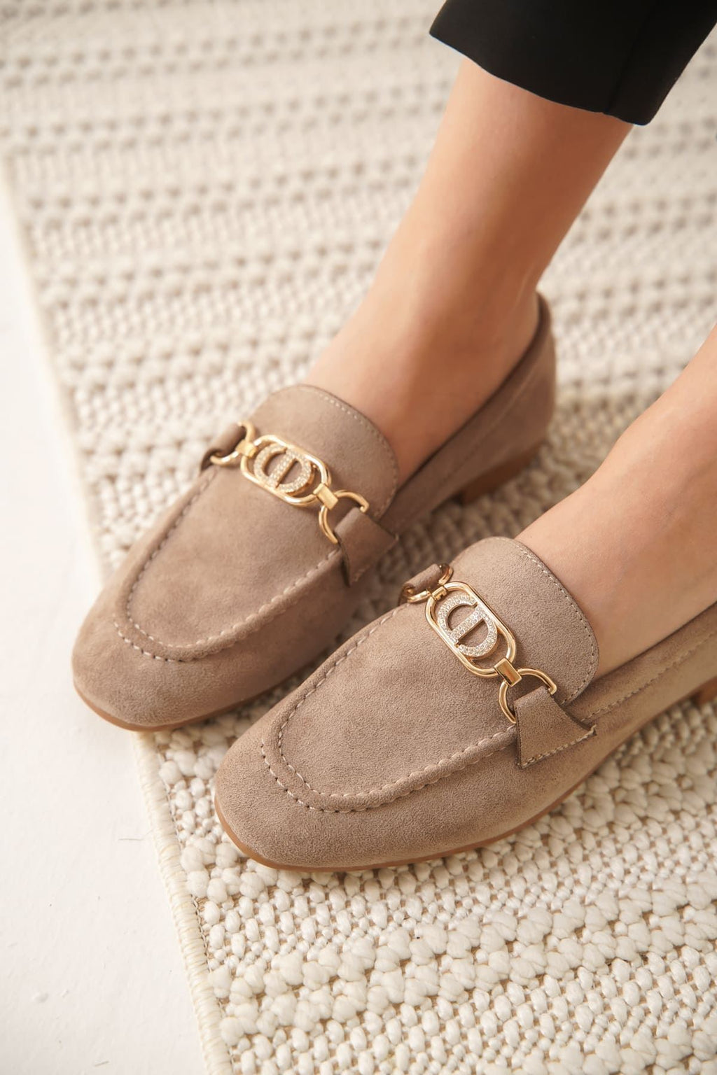 Hera Premium Kadın Süet Vizon Günlük Ayakkabı