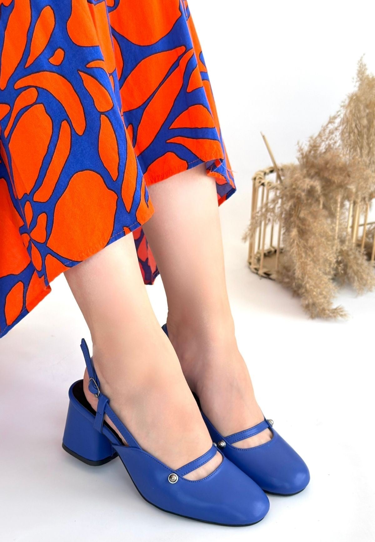 Jecci Blue High Heels