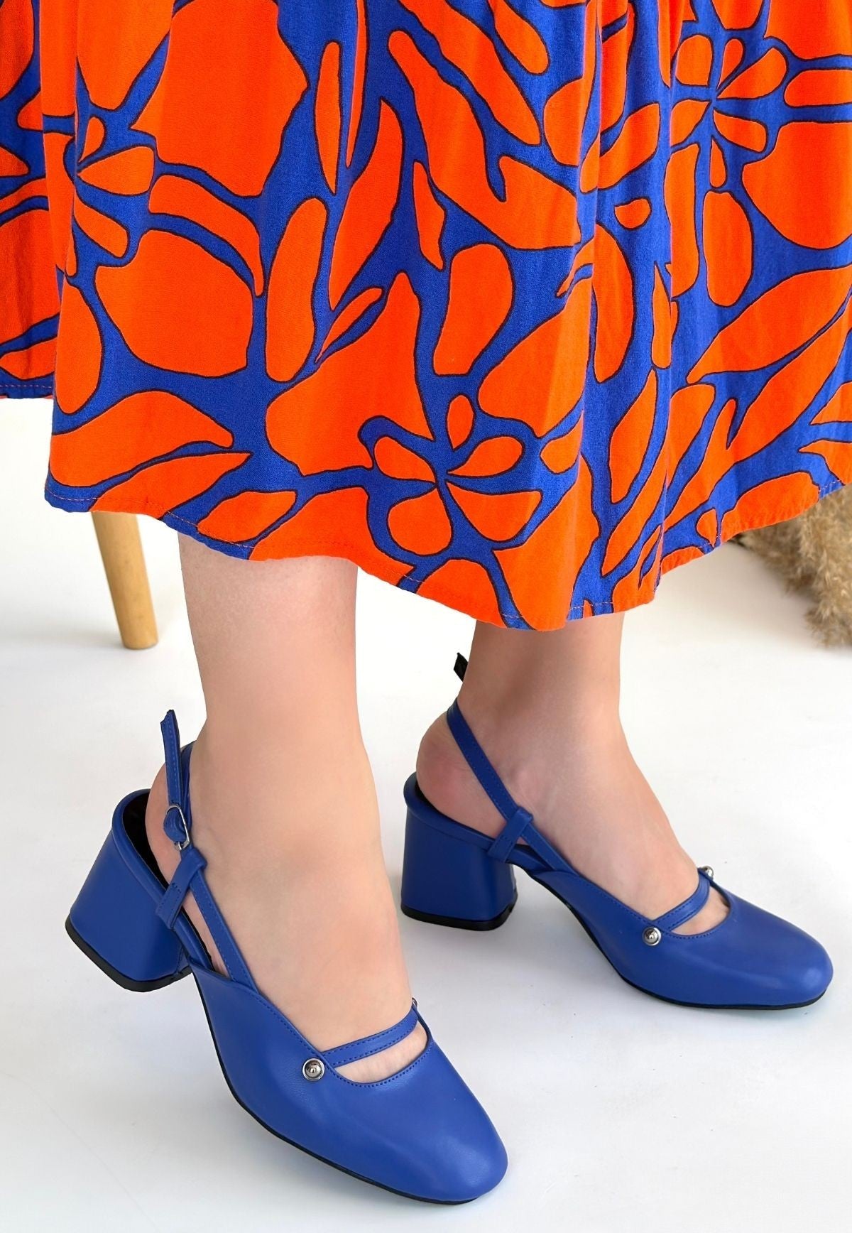 Jecci Blue High Heels