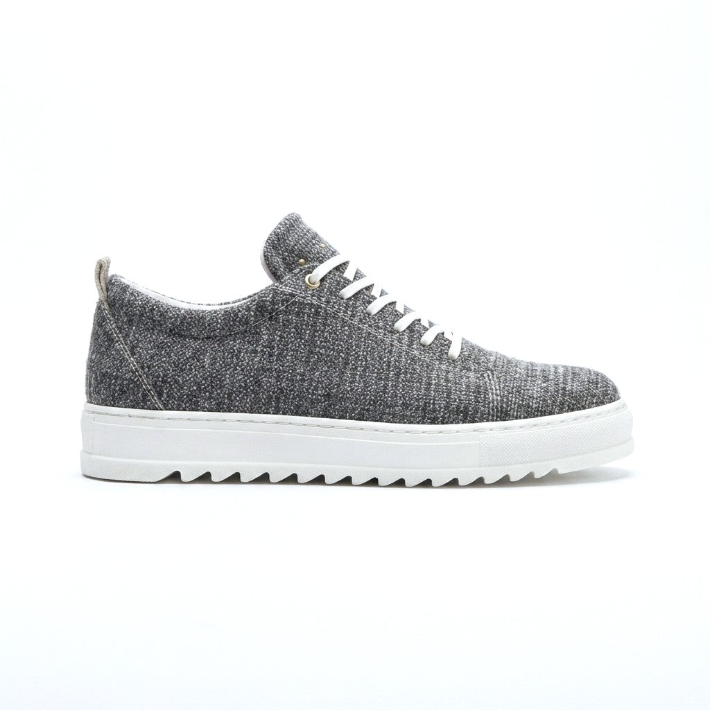 ZRJ152K High-Quality Lace-Up Men's Casual Sports Shoes - Linen Grey