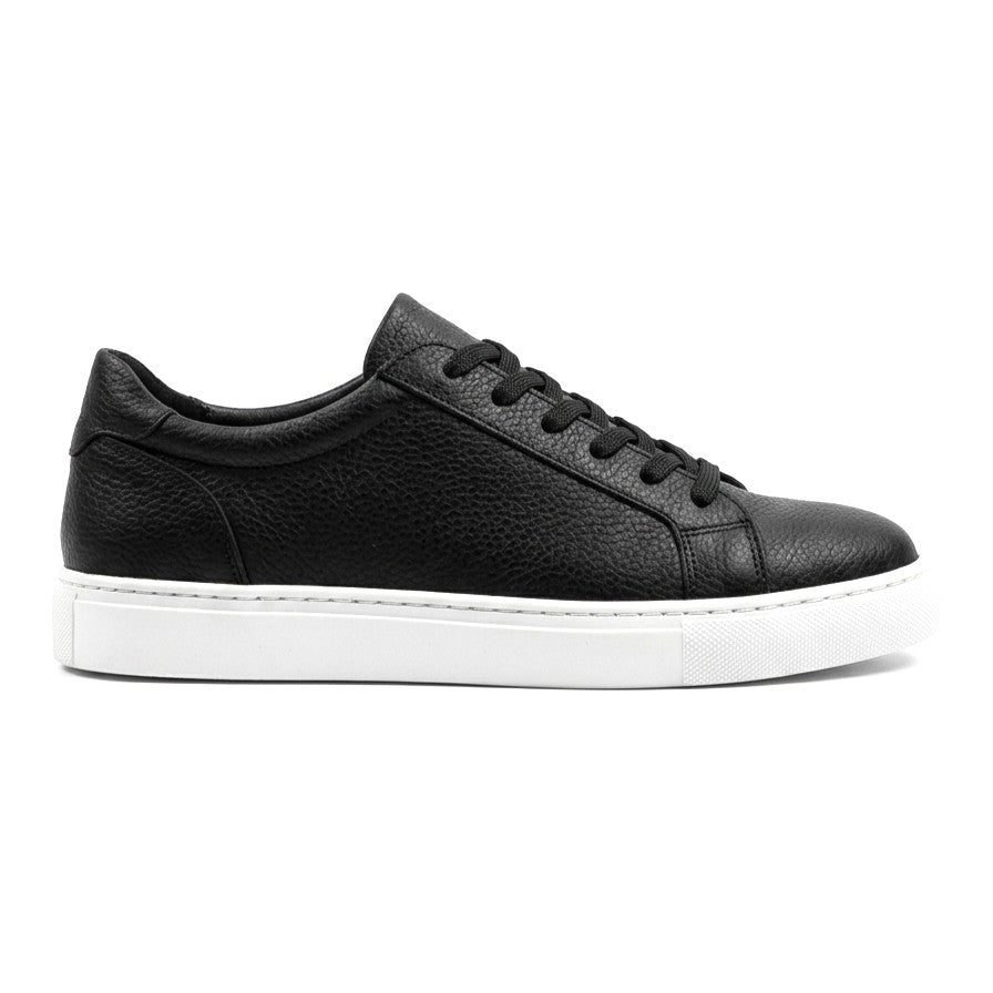 ZRJ165 Premium Elite Bağcıklı Erkek Sneaker - Siyah Beyaz