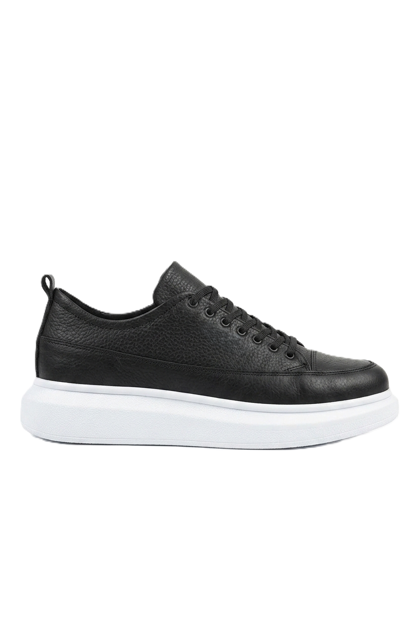 Axel Yüksek Kalite Alexander Model Erkek Günlük Sneaker Siyah Beyaz