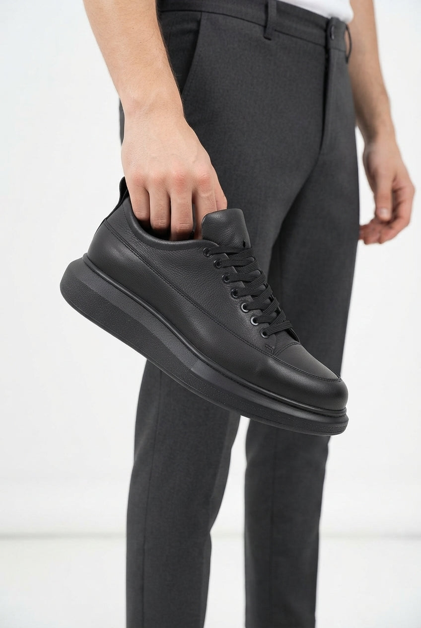 Axel Yüksek Kalite Alexander Model Erkek Günlük Sneaker Siyah