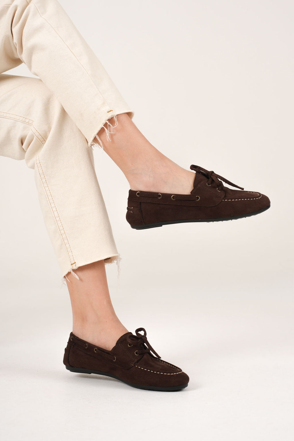 Sorrento Premium Acı Kahve Günlük Süet Loafer